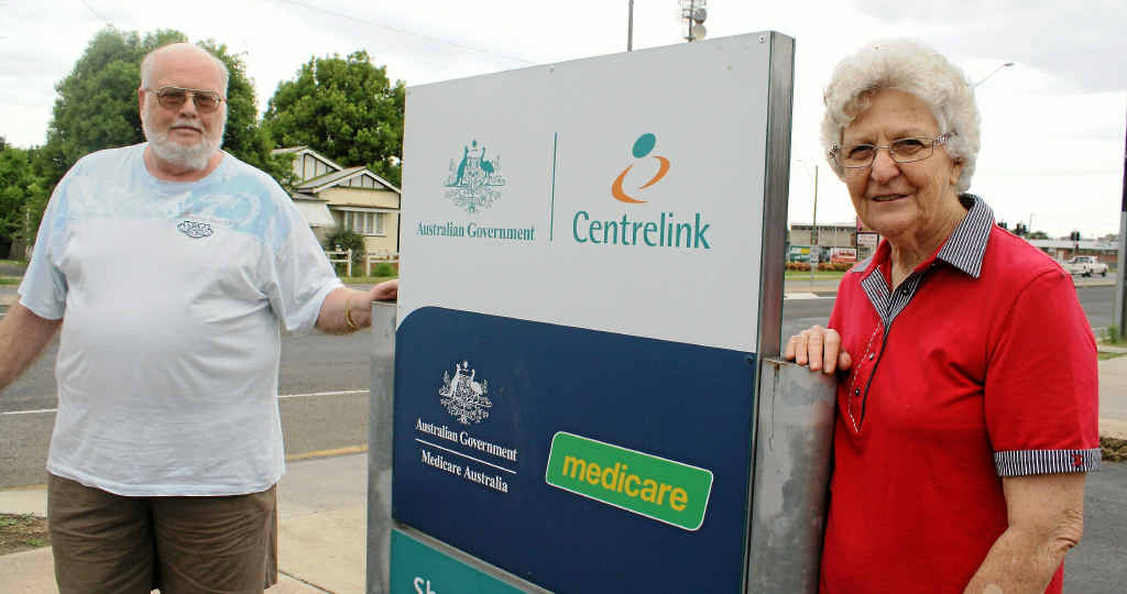 Mick McEniery and Marg Wilkie say the location of Medicare is both inconvenient and dangerous to seniors. Mick McEniery and Marg Wilkie say the location of Medicare is both inconvenient and dangerous to seniors.